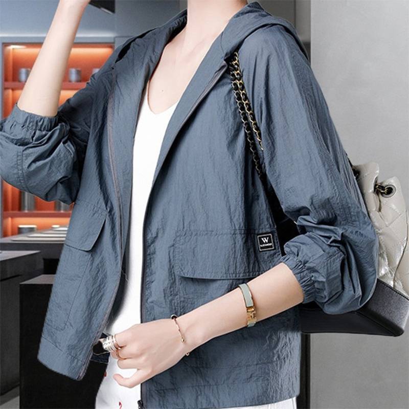 GKY Nữ Chống Nắng Jaet Dài Tay Có Mũ Trùm Đầu Phù Hợp Với Áo Mỏng Thoáng Khí GKY