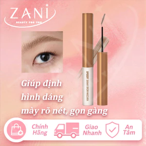 Peripera Brow Mascara Waterproof – Chuốt Lông Mày Lâu Trôi, Giữ Nếp Tự Nhiên
