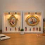 Khung tranh Mini Museum màu trắng kèm 1 khung ảnh tình yêu DIY quà sinh nhật decor phòng nghệ thuật