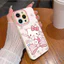 Ốp lưng iPhone Hello Cat Bow Pattern Vỏ máy ảnh silicon mềm - iP 7/8/X/XS/XR/11/12/13/14/15/16/17/Plus/Air/Pro/Max