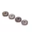 JCSYFAC 1 / 3 Cái 3MM 18 Răng Điện Khoan Phụ Kiện Điện Lithium Khoan Giảm Gear Cho Dụng Cụ Điện Mới