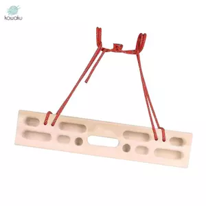 Leo Fingerboard Gỗ Treo Tường Trạm Tập Kéo Lên Thanh Tay Cầm Leo Núi Dụng Cụ Cho Gia Đình Thể Dục