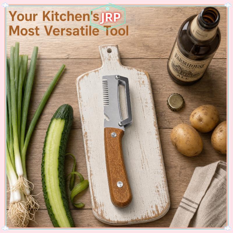 Máy gọt vỏ rau củ chuyên nghiệp JRP Thép không gỉ chức năng 3 trong 1 cho nhu cầu nấu ăn chính xác JRP