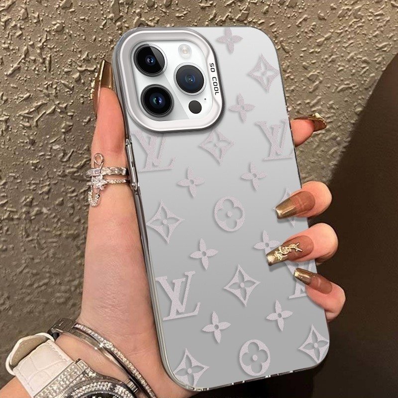 Ốp lưng LV hoa văn trong suốt, bảo vệ toàn diện chất lượng caBảo Vệ Camera Cấp iPhone 17/16/15/14/13/12/11/X/XS Max
