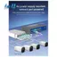Bộ lặp POE chống nước ngoài trời 4 cổng IP55 mới Bộ mở rộng PoE Công tắc mạng 1 đến 4 cho máy ảnh IP