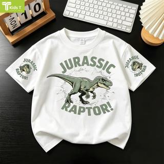 COD✅ (Hồ Chí Minh)Kids T Mall Áo phông tay ngắn In hình hoạt hình Áo Kiểu rộng và ấn tượng Trẻ em thời trang #VN644