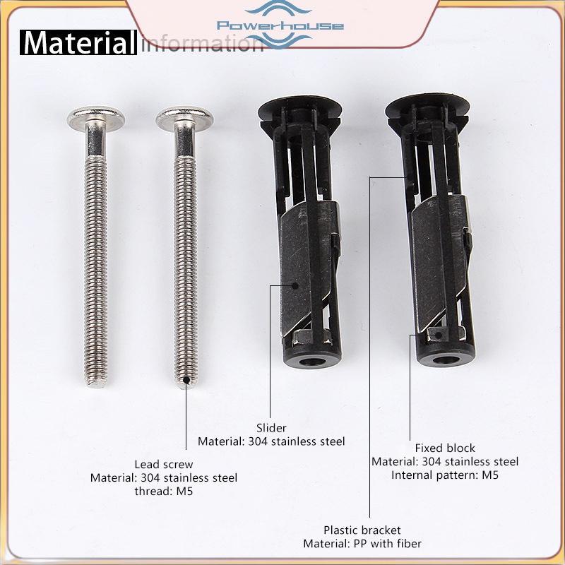 POWER Heavy Duty Toilet Seat Fastener Bolt Kit Bộ dụng cụ thay thế vít ghế vệ sinh đa năng Vỏ vệ sinh Phụ kiện cố định.