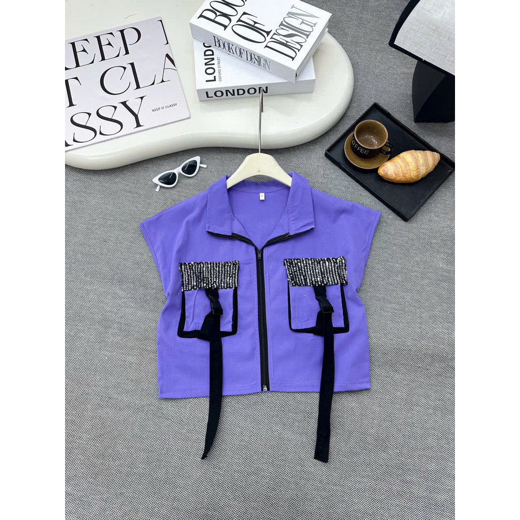 Áo kaki thể thao Bling bling đồng phục biểu diễn , đi chơi dã ngoại, nhảy dân vũ, shuffler dancer, aerobic