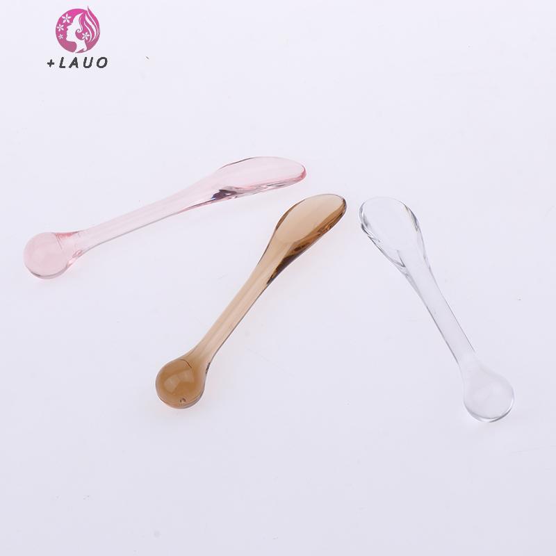 Springevenstar 5 Chiếc Thìa Mỹ Phẩm Nhựa Muỗng Kem Dưỡng Mắt Chống Nhăn Mắt Máy Mát Xa Dính Mặt nạ Thìa Dụng Cụ Chăm Sóc Da Springevenstar
