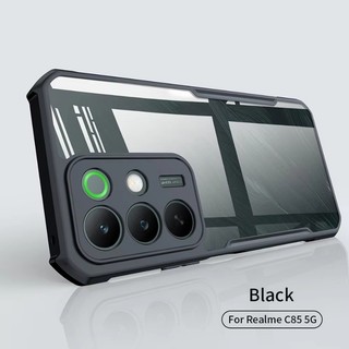 Ốp Lưng Chống Sốc Acrylic Cho Realme C85 Pro C75 C71 Note 70T GT 7 7T Vỏ Túi Khí Giáp Trong Suốt Vỏ Điện Thoại