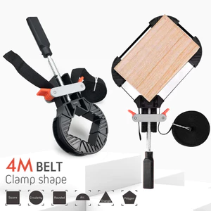 Đa Năng Dây Đeo Kẹp Góc Kẹp Khung Ảnh Kẹp Vuông Kẹp Chặt Nhanh Chế Biến Gỗ Kẹp Nhanh Kẹp Chặt F4ZI