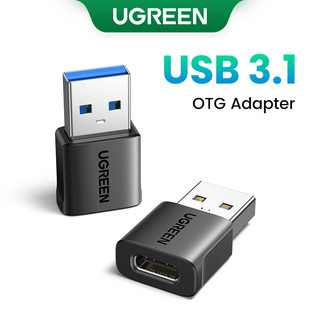 Ugreen 10Gbps USB3.1 2 cái 3 cái USB-C Nữ sang USB-A Nam Adapter USB-C Nữ sang USB-A Nam Adapter Nhựa
