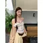 Thiết kế Niche 2026 Phong cách mới Áo yếm nữ mùa hè mặc ngoài dây hở lưng Hot Girl Ren sọc không tay