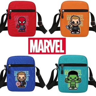 Marvel Túi Đeo Vai Thời Trang Nhỏ Vuông Túi Đeo Ngang Túi Vải Trẻ Em Quà Tặng Sinh Nhật Du Lịch Đa Năng