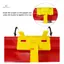 Dụng cụ thìa làm mịn vách thạch cao Máy kéo phẳng rộng 12 Inch có bộ chuyển đổi mở rộng cho các dự án vẽ tranh hoàn thiện tường liền mạch mới