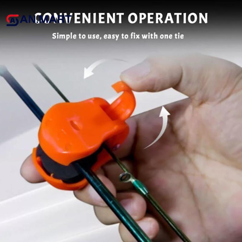 AN.MART Mới 2-8 Chiếc Di Động Cần Câu Cá Giá Đỡ Cần Câu Fixer Treo Tường Cực Câu Dây Kẹp Đa Năng Cần Giá Đỡ Dụng Cụ VN