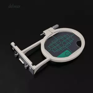DELMER Thêu Hoop, May Hoop Nhựa May Tech Hoop, DIY Có Thể Điều Chỉnh Chữ Thập Khung Handmade May Anh May Vá