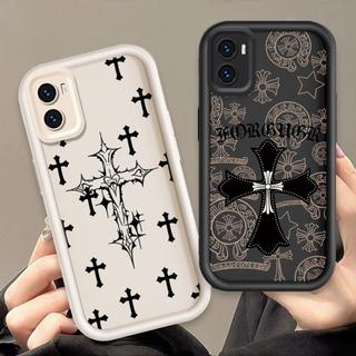 Ốp Lưng Cho VIVO Y15S Y15A Y01 Hoạt Hình Silicon Cầm Tay Mềm Ốp lưng TPU Chrome Hearts cross Angel Eye Chống Sốc Ốp Lưng