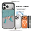 Nghệ thuật thời trang Làm việc từ giường Vỏ điện thoại từ tính cho IPhone 17 Promax 17 Air 13 14 15 16 Plus Vỏ bảo vệ chống sốc