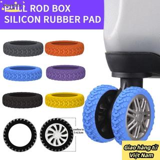 [COD] HAVENLYCO 8 Cái / bộ Giày Bánh Xe Hành Lý Du Lịch, Có Âm Thanh Im Lặng Vỏ Bảo Vệ Bánh Xe Vali Silicon, Giảm Tiếng Ồn Các Bộ Phận Vali Trục Hộp Xe Đẩy Bánh Bao