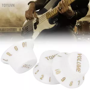 Toyuvn Núm Điều Khiển Đàn Guitar Chất Liệu Nhựa 1 Tập 2 Tông Màu Dành Cho Bạn Bè Yêu Âm Nhạc