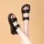 Túi Giày Sandal Gót Nữ 2026 Thường Ngày Phù Hợp Với Ngoài Mặc Phẳng Nhỏ Phong Cách Hương Thơm Với Váy Dép Hai Cánh