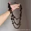 Phong Cách Bohemian Nhiều Lớp Vỏ Dừa Mặt Hàng Phong Cách Retro Phong Cách Tòa Án Thời Trang Áo Len Phù Hợp Với Tất Cả Các Trận Đấu 2025 Hợp Thời Trang