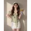 Mùa hè kiểu Pháp xù ren Dopamine Off-the-Shoul