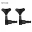 Toyuvn 2L 2R Đen Đóng Máy Hợp Kim Kẽm Đầu Dây Chỉnh Chỉnh Chốt Cho Bass Điện