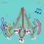 Toyuvn Solinder Handbell Shaker Bell Ring Đồ chơi giáo dục âm nhạc cho trẻ sơ sinh và người lớn Da chọn lọc 3 chuông Jingle Brown 1 X Bộ gõ trẻ em