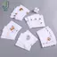 12 Khăn tay in hình cotton nguyên chất dành cho nữ, Khăn tay cotton nguyên chất, Quà lưu niệm cô dâu đám cưới, Quần nhà thơ nắp Sca