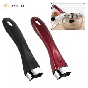 JCSYFAC Bakelite Pan Pot Tay cầm chống bỏng Chảo bền đa năng Phụ kiện nhà bếp tiện dụng thay thế có thể tháo rời Bakelite Grip Mới