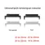 Bộ điều hợp dây đeo đồng hồ JCSYFAC 20mm đến 18mm 20mm 22mm đến 22mm 22mm đến 20mm Qui Phát hành Chân dây đồng hồ Đầu nối lò xo Thanh mới