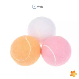 1 / 3 Quả Bóng Tennis Chống Mài Mòn Độ Đàn Hồi Cao Bóng Tập Luyện 65MM Nữ Mới Bắt Đầu Thực Hành Bền Đẹp Bóng Tennis Cho Câu Lạc Bộ Mới