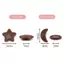 5 Cặp Silicone Star Moon Chống Trượt Móc Tai Kính Mắt Phụ Kiện Kính Mắt Kính Mắt Grip Temple Tip Holder Kính Mắt Mới