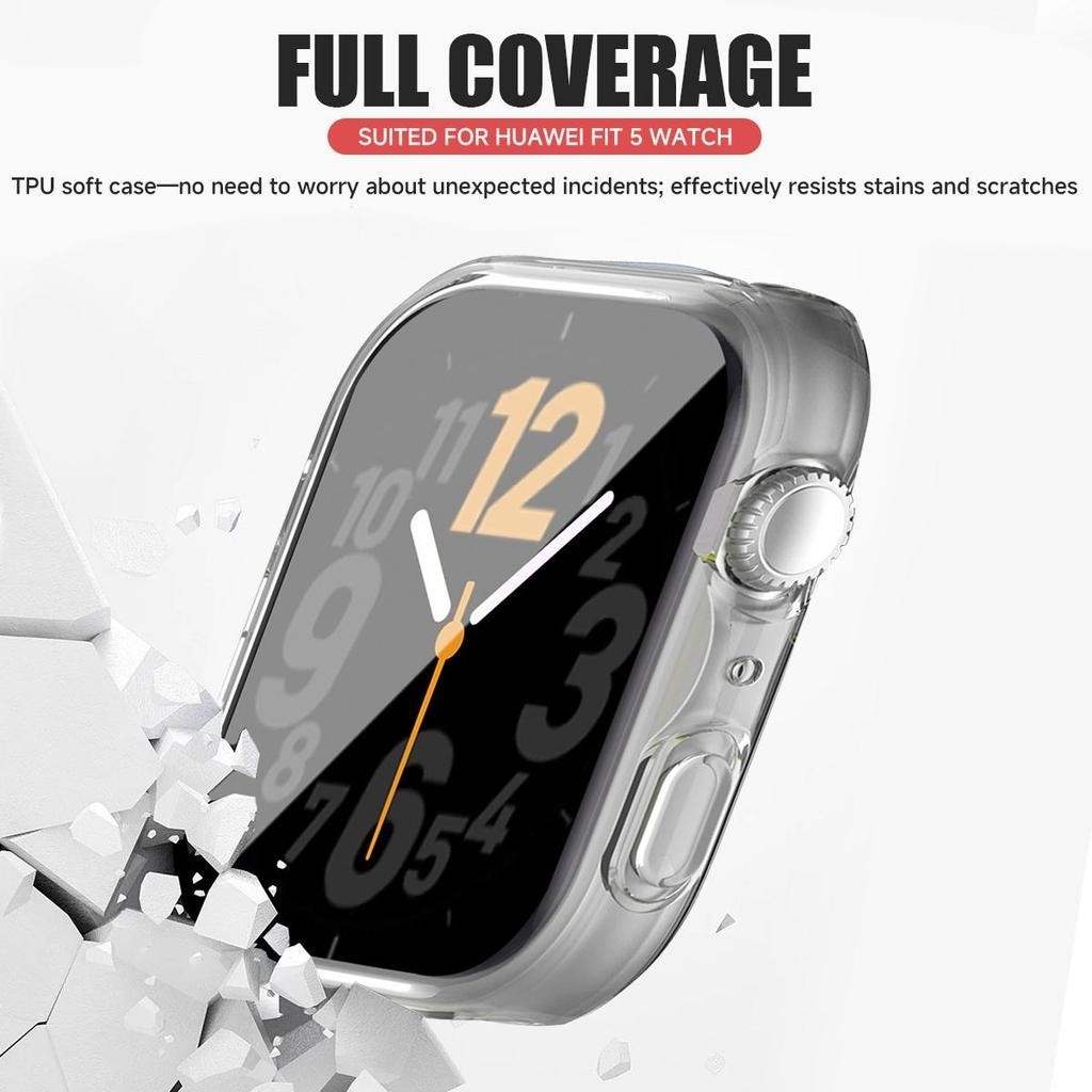 Vỏ bảo vệ toàn màn hình TPU cho Huawei Fit 5 Pro / Fit 5 Vỏ bảo vệ TPU