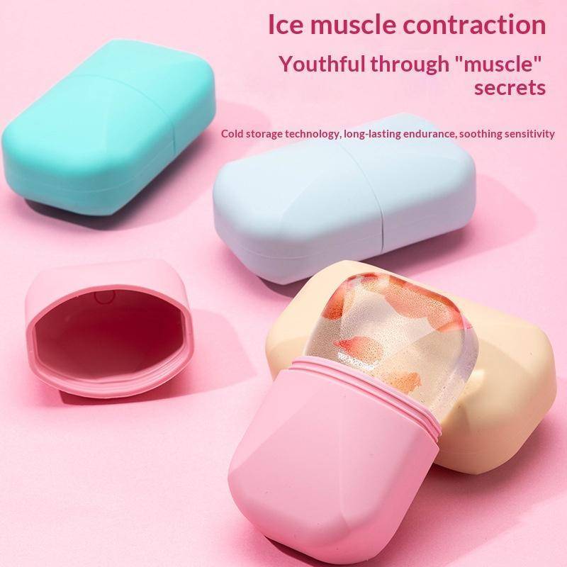 JRP Cold Therapy Ice Face Roller Máy mát xa 2 trong 1 cho mắt bọng mắt Làm săn chắc lỗ chân lông và làm mới da Sử dụng hàng ngày JRP