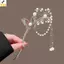 < YEI > Kẹp Tóc Bướm Cho Nữ Hợp Kim Hoa Thiết Kế Vintage Cho Phong Cách Tinh Tế Mới