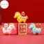 Hodou Sáng Tạo Chuyển Cung Hoàng Đạo Ngựa Ba Lư Túi Thỏi Có Thể Xoay Trang Trí Nhà Cửa Văn Phòng Để Bàn Trang Trí VN
