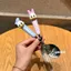 Disney Disney 304 Thép Không Gỉ Silicon Thìa Nĩa Dễ Thương Hộ Gia Đình Trẻ Em Học Sinh Ăn Thìa Thìa Bộ Đồ Ăn 5.19
