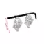 HFSHY Xu Hướng Thời Trang Thiết Kế Độc Đáo Thanh Lịch Tinh Tế Pha Lê Bông Tai Lá Zircon Dành Cho Nữ Trang Sức Tiệc Cưới Quà Tặng Cao Cấp VN