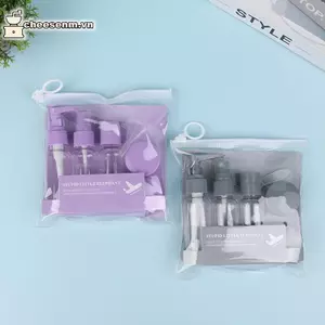 Bộ Chai Du Lịch Cheenm Di Động Chia Mẫu Mỹ Phẩm Chai Rỗng Bộ Du Lịch Chăm Sóc Da Nước Dầu Gội Kem VN