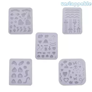 Unstop * Shaker Fillings Khuôn Silicon Nhựa Epoxy Filler Mold cho khuôn nhựa cát lún