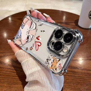 Ốp Lưng Thỏ Cặp Đôi Zootopia Cho Redmi Note 15 14 13 Pro Note 14s 15 15A 15C 4G 5G Mạ Chống Rơi Vỏ Điện Thoại Thoáng Mát