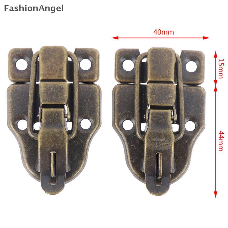FashionAngel 2 Chiếc Trang Sức Ngực Hộp Cổ Khóa Kim Loại Vali Trường Hợp Chuyển Đổi Khóa Chốt VN