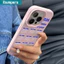 Ibumpers Ốp Điện Thoại Màu Hồng Dễ Thương 2026 Lịch Năm Mới Giáng Sinh Vui Vẻ Họa Tiết Yếu Tố Silicon Mềm Chống Sốc Vỏ Cho iPhone 11 12 13 14 15 16 17 Pro Max IP Plus