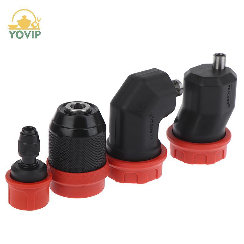 Chuck chuyển đổi máy khoan tháo nhanh YOVIP cho máy khoan lục giác 6,35mm có dây và không dây VN
