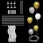 NS Bàn Phao Bóng Đứng Bóng Bay Giá Đỡ Cột Sinh Nhật Trang Trí Trẻ Em Bé Tắm Cưới Ballons Hỗ Trợ Đảng Supplie NS