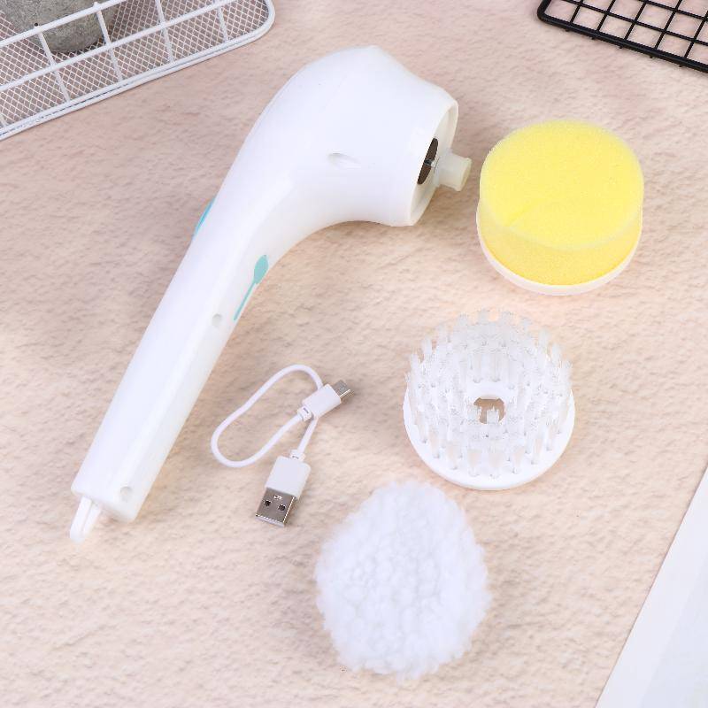 PNPIA- 1 Bộ Bàn Chải Vệ Sinh Điện Đa Năng Có Thể Điều Chỉnh Dụng Cụ Cầm Tay Cho Thiết Bị Nhà Bếp Chà