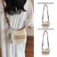 Mùa Hè Mùa Hè Mùa Hè Sợi Cotton Dệt Túi Nữ 2026 Phong Cách Mới Đi Biển Phong Cách Kỳ Nghỉ Đeo Ngang Túi Xô Dây Kéo Túi Điện Thoại Di Động